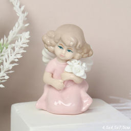 Фигурка Ангел 7 см / YZ170221А /уп 6/144/фарфор