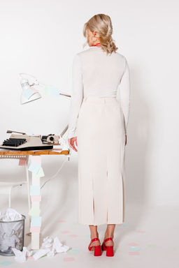 Юбка KOKOdea 5.10 бежевый  фото 6