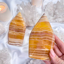 Свеча из Кальцита - Радуга самоцветов фото 3