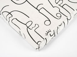 41252-БЧ Павлинка 2 спальный компл. "Face" рис. 6075-02