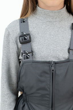 Полукомбинезон детский серый