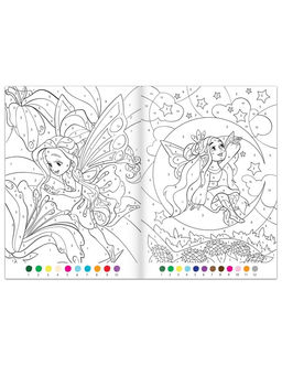 Раскраски по номерам Для девочек, набор 4 шт., по 16 стр.