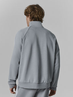 Толстовка на молнии мужская серая - Mark formelle фото 4