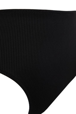 TRENDYOLMILLA Siyah Dokulu Yuksek Bel Hipster Bikini Alt? TBESS24BA00095  фото 7