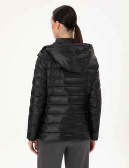 Siyah Kap__onlu Kapitone Mont - Pierre cardin фото 5