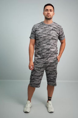 Мужской комплект футболка и шорты Happyfox