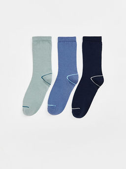 Basic Erkek ?ocuk Soket ?orap 3l?