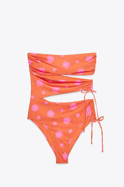 SOLES CUT-OUT SWIMSUIT - Zara фото 4