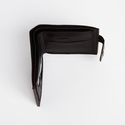 Портмоне мужское на магните, отдел для купюр, для карт, коричневое