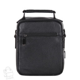 Сумка мужская кожаная 8270-5QH black Heanbag в Новосибирске