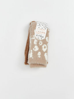 Desenli Kad?n Ev ?orab? 2li