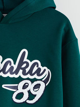 Kap??onlu Erkek ?ocuk Sweatshirt