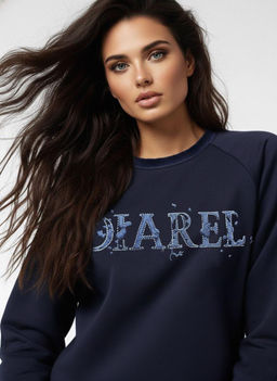 Женский костюм с брюками и худи 408