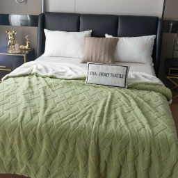 Плед Fluffy бамбуковая микрофибра FL013 (150*200) - Ситрейд фото 9