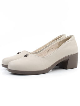 06-YDN15-21 BEIGE Туфли женские (натуральная кожа)