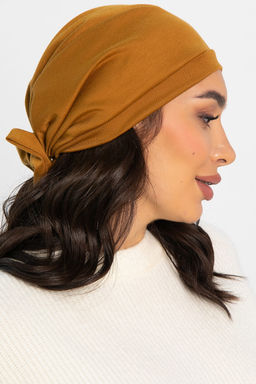 Чалма с бантом (горчичная) ЧБ3-23М