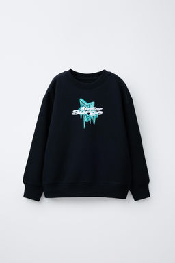 STAR PRINT SWEATSHIRT
