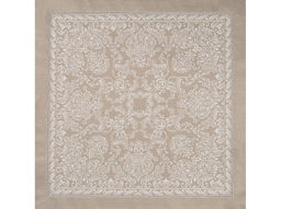 01с-44ЯК Салфетка 45*45 "Романтика" цв. бежевый (по 6 шт