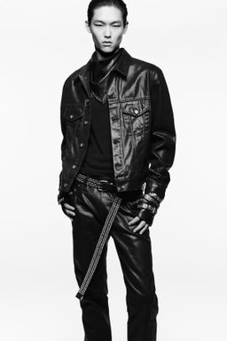 WAXED DENIM JACKET LUDOVIC DE SAINT SERNIN x ZARA