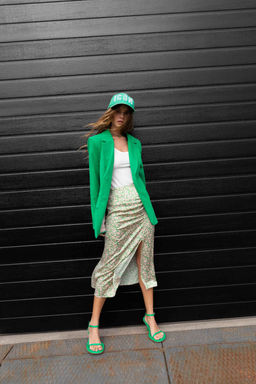 Костюм Pirs 4566 молочный+ зеленый  фото 6