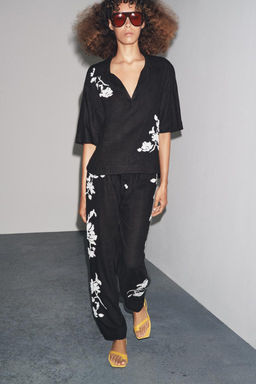 BEADED EMBROIDERY SHIRT ZW COLLECTION