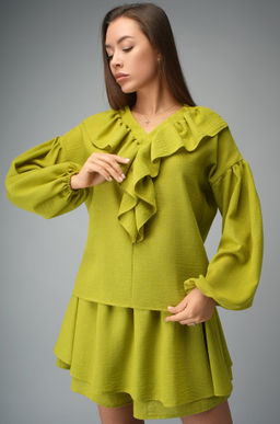 Женский льняной костюм Happyfox