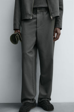 REGULAR FIT JOGGER WAIST TROUSERS