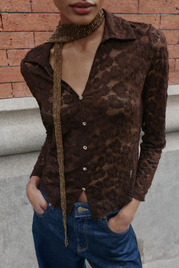 POINTELLE TOP - Zara фото 3