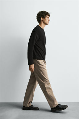 SLIM FIT STRAIGHT-LEG JEANS - Zara фото 16