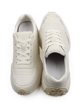 03-A101-2 MILK Кроссовки женские (натуральная кожа)