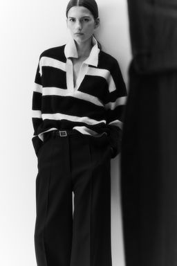 Jersey de punto fino con cuello - H&m фото 2