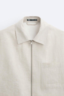 100% LINEN JACKET - Zara фото 9