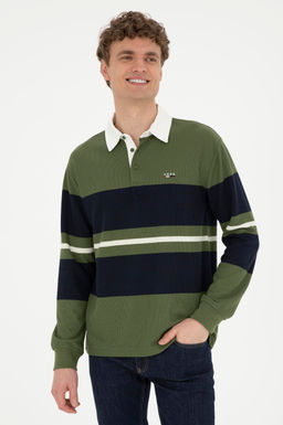 Erkek Ye_il Sweatshirt