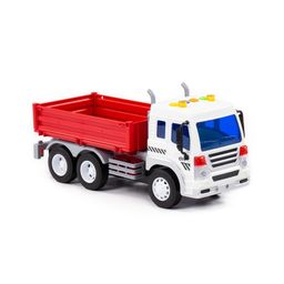 Сити, автомобиль бортовой инерционный (со светом и звуком) (красный) (в коробке) - Полесье фото 5