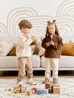 Олимпийка Беж утепленная - Bungly фото 9