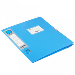 Папка-органайзер (короб) "Архивная" А4 23,4х31х5,5см, пластик, на липучке, цвет голубой (Китай)