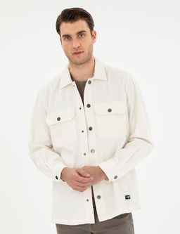 Ekru Oversize Uzun Kollu G_mlek - Pierre cardin фото 3