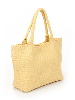 LACCOMA сумка СУ1033-А-светло-желтый эко кожа хлопок  фото 2