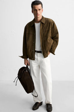 LIMITED EDITION LEATHER BACKPACK - Zara фото 2