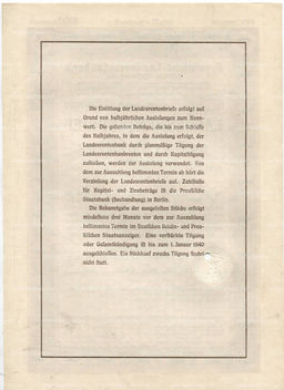 Облигация 4,5% 1000 рейхсмарок 1935 года Германия