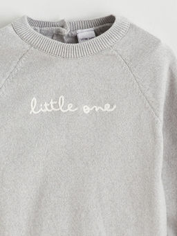 Nak??l? Erkek Bebek Triko Kazak