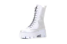 Ботинки EDART 341.90200w.white/шерсть