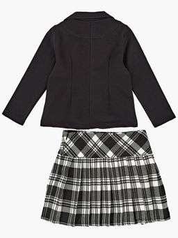 Комплект (кардиган+юбка) UD 7056/7057 черный - Mini maxi фото 7