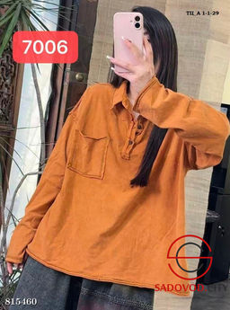 Женская футболка поло с длинным рукавом