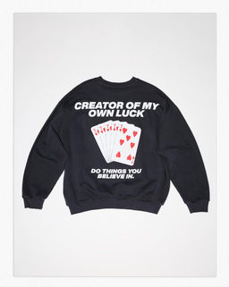 FADED-EFFECT LETTERING SWEATSHIRT - Zara фото 5