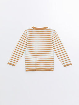 Bisiklet Yaka Uzun Kollu Erkek Bebek Triko Kazak - Waikiki фото 3