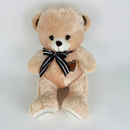 Мягкая игрушка Мишка с полосатым бантом 40 см (арт. 4858/40) - Storyland фото 16