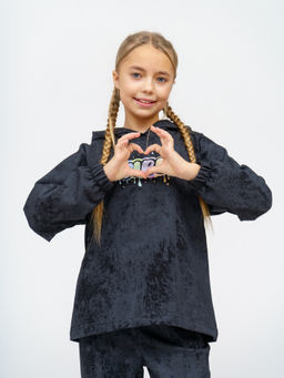 966Д Костюм детский "Черный/винтаж"