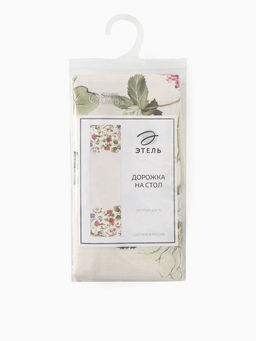 Дорожка Этель Organic home 40?146 см, репс 210 г/м?, 100% хлопок