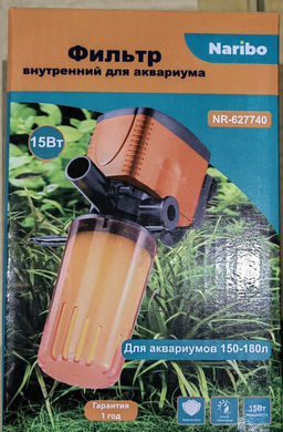 Фильтр Naribo 15Вт, 800л/ч, h=1м оранжевый фильтр NR-627740